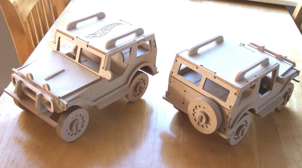 caminhão utilitário 4 corte a laser de 75 mm